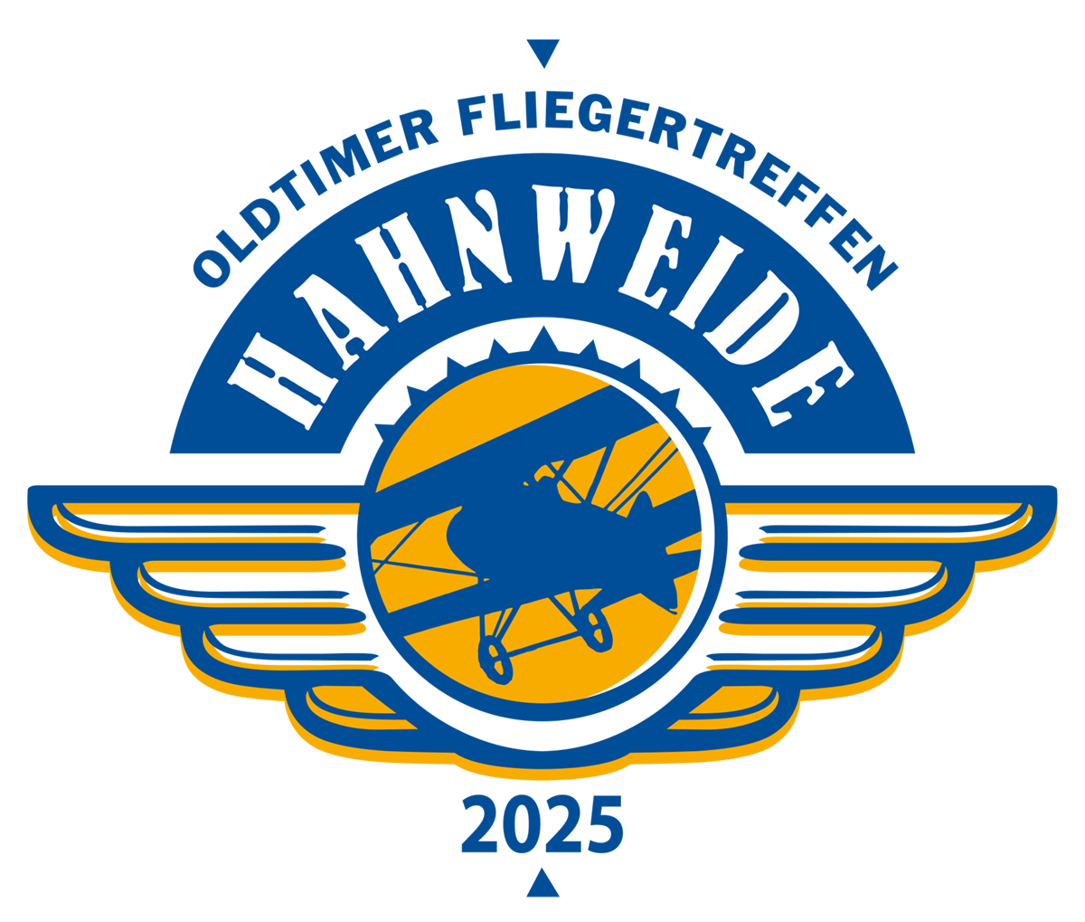 Hahnweide Oldtimer-Fliegertreffen 2025 Logo